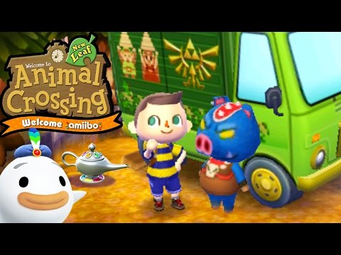 Animal Crossing: New Leaf - Welcome amiibo Update! - New Features & Wisp - 3DS Gameplay Walkthrough