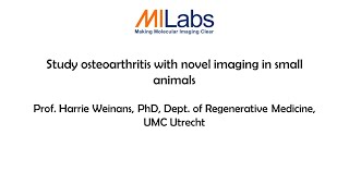Study osteoarthritis with novel imaging in small animals