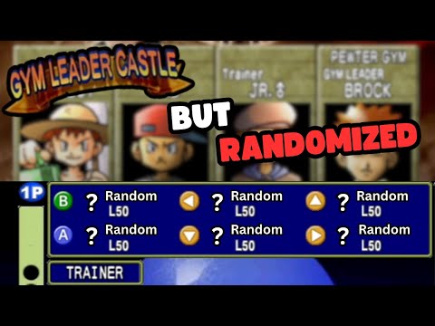 Pokemon Stadium but you can only use Randomized Rental Pokemon (FULL RUN)