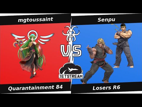 Quarantainment 84 Losers R6 - mgtoussaint (Palutena) Vs Senpu (Ken, Ryu) - SSBU