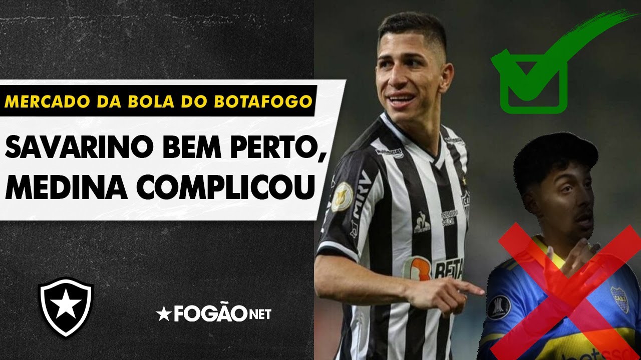 VÍDEO | Savarino próximo, Medina mais distante e goleiro complicado: as últimas do Botafogo
