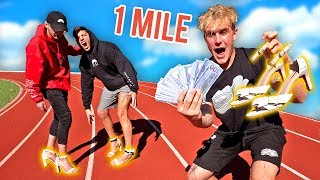 FIRST To Run 1 Mile IN HIGH HEELS Wins $25,000