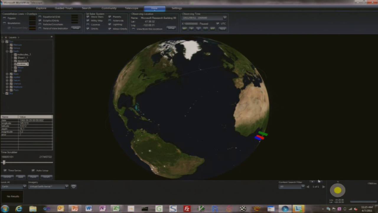 WWT Earth Tutorial (Part 2)