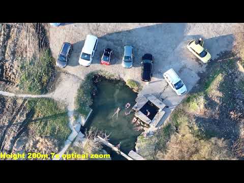 DJI MAVIC 3 PRO 28X ZOOM TEST FROM 200m HEIGHT