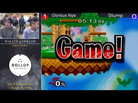 DeSmash Smashfest #58 Winners Quarters - Glorious Nips (Fox) vs Stump (C. Falcon)