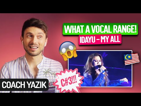 YAZIK reacts to MY ALL - Idayu | WHAT A VOICE!
