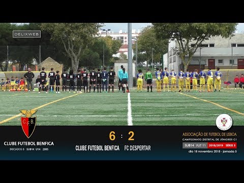 Futebol Benfica (6-2) FC Despertar [FUT11 S14] J05