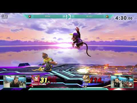 Sink or Swim 64 Losers Finals - Wulfn (Fox) vs BBW (Diddy Kong)