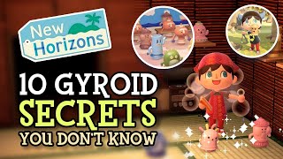 Animal Crossing New Horizons: 10 GYROID SECRETS Yo