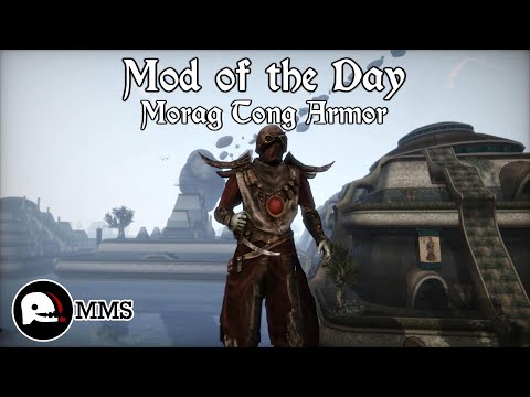 Morrowind Mod of the Day EP172 - Morag Tong Armor Showcase