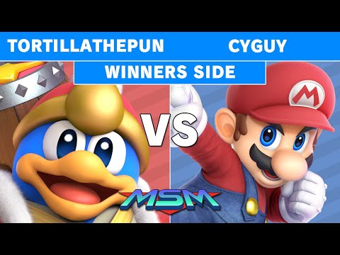 MSM 182 - Tortillathepun (DDD) vs Cyguy (Mario) Winners Side - Smash Ultimate