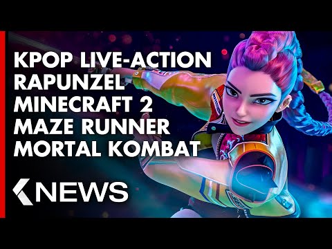 Rapunzel Remake, Mortal Kombat 3, Minecraft 2, KPop Demon Hunters Live-Action... KinoCheck News