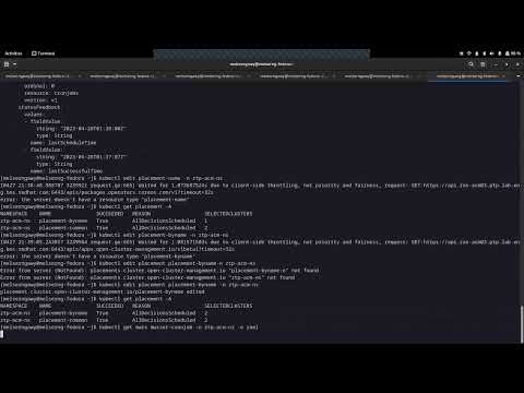 Open Cluster Management - ManifestWorkReplicaSet (ManifestWork + Placement)