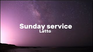 Download lagu Latto - Sunday Service (clean   lyrics) mp3