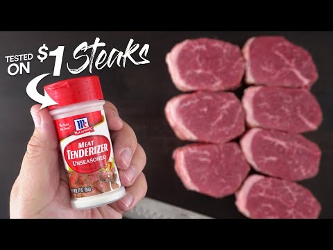 I used a Meat TENDERIZER on $1 Steaks and this happened!