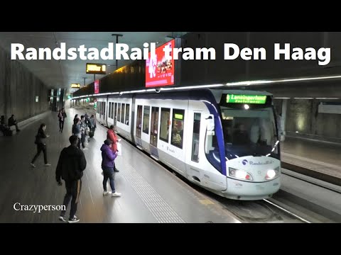 HTM Tram 3 Den Haag naar Spui in 2023 | RandstadRail Alstom RegioCitadis