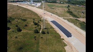 Asfaltare Autostrada Sibiu Pitesti lot1 Sibiu Boita Iulie 2021