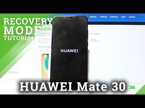 HUAWEI Mate 30 How to Enter Recovery Mode
