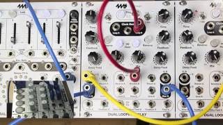 Video thumbnail for Dual Looping Delay (DLD) Tutorial - Part 2: Polyrhythms, Reverse, Infinite Hold by 4ms Company