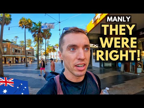 They Told Us To Come Here! We Took The Ferry From Sydney To Manly (Perfect Day Trip) | Australia 🇦🇺