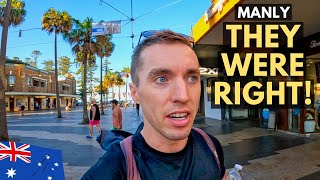 They Told Us To Come Here! We Took The Ferry From Sydney To Manly (Perfect Day Trip) | Australia 🇦🇺