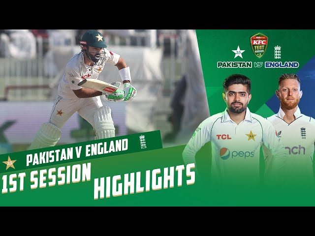 1st Session Highlights | Pakistan vs England | 1st Test Day 5  PCB | MY2T