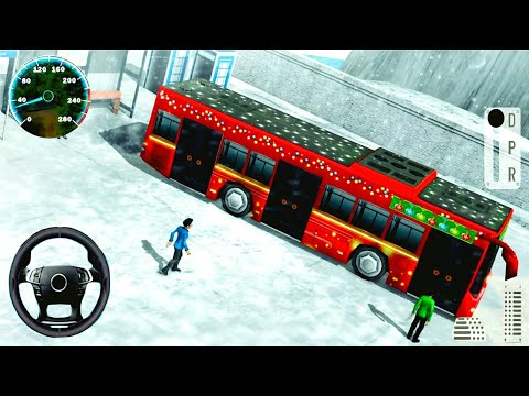 Offroad Hill Bus Driving Game - Mountains Duty Coach Driver #2 - Android GamePlay