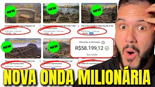 RECONSTRUÇÃO COM IA: NOVO NICHO DE CANAL DARK MILIONÁRIO QUE MONETIZA EM 5 DIAS! COPIE E COLE