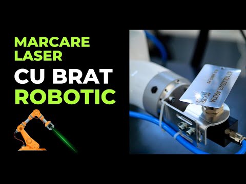 Marcare laser automata cu robot colaborativ Jaka si gravator laser Datalogic [AUTOMATIZARI]