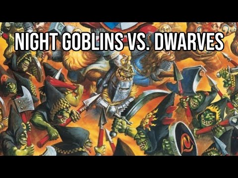 2000pt Warhammer Old World Battle Report | Night Goblins Vs. Dwarves