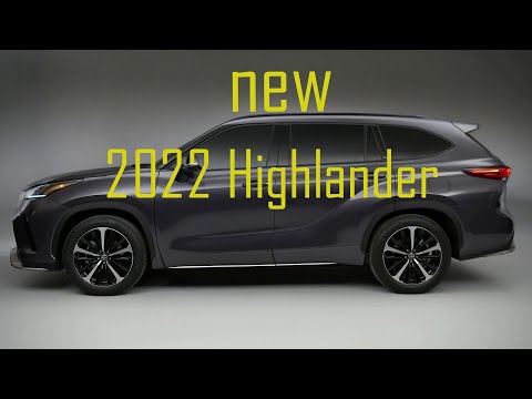 Автомобиль Toyota Highlander 2022 года