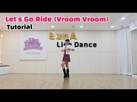 Let's Go Ride (Vroom Vroom) Improver Line Dance (Tutorial) #Beginner/Intermediate Line Dance Step...