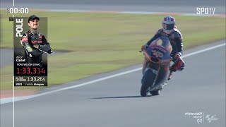 Download lagu Aron Canet Raih Pole Position  - Moto2 [MotoGP Valencia] mp3