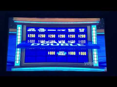 Jeopardy, Matt Amodio DAY 34 - 1st Daily Double (10/4/21)