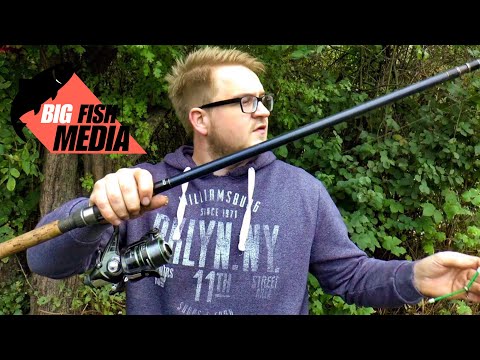 Erfolgreich mit dem Futterkorb am Fluss