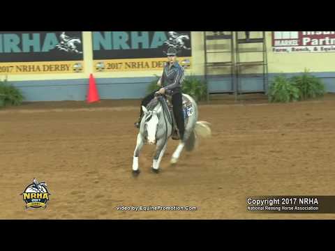 Gunners Glory ridden by Stephanie T Gripp  - 2017 NRHA Derby (NP Derby)