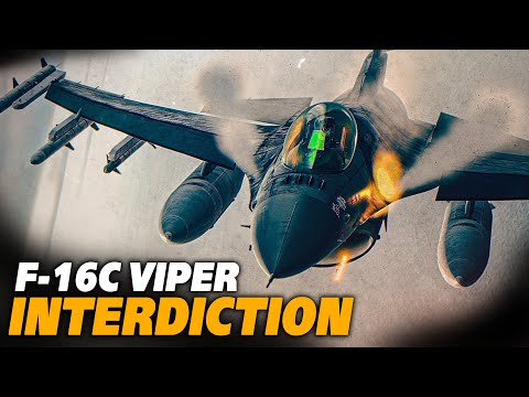 Domination In The Viper | F-16C Viper | INTERDICTION | Digital Combat Simulator | DCS |