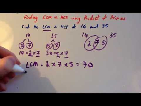 LCM HCF using Product of Primes - Corbettmaths