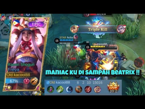 NEW ONE SHOT BUILD||BROKEN BUILD||TOP GLOBAL FREYA!!FREYA TRIPEL KILL