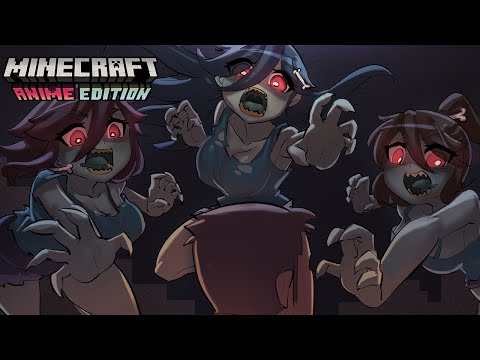 Merryweather Media EN - MINECRAFT ANIME: Zombie Girl Attack! 💚 [ENGLISH]