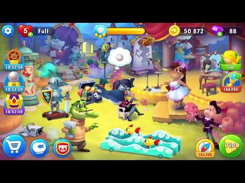 Fishdom 7101 Level - 14 moves - NO BooSTERS