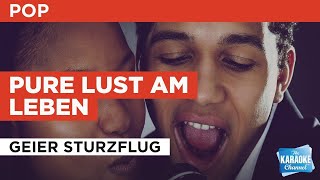 Pure Lust am Leben : Geier Sturzflug | Karaoke with Lyrics