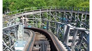 preview picture of video 'Twister Coaster POV 2 - Knoebels Amusement Park & Resort - Elysburg, Pennsylvania, USA'