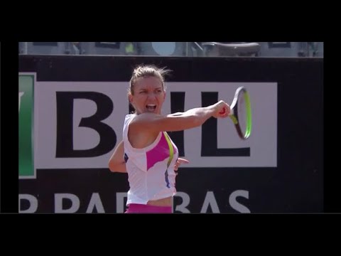 Simona Halep vs Garbiñe Muguruza - WTA Rome 2020 SF - Extended Highlights