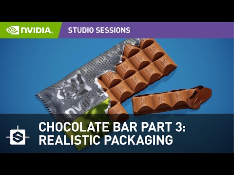 Design a 3D Chocolate Bar - Part 3: Realistic Packaging | Substance Designer w/ Daniel Thiger