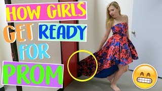 How Girls Get Ready for Prom! | Sasha Morga