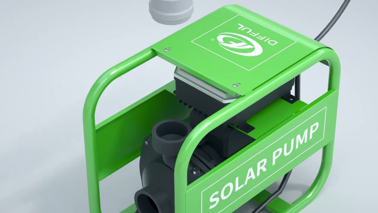 How to install DIFFUL solar surface pump DC model