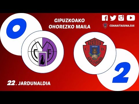 OHOREZKO MAILA | Mondragon C.F. 0-2 Anaitasuna C.D.