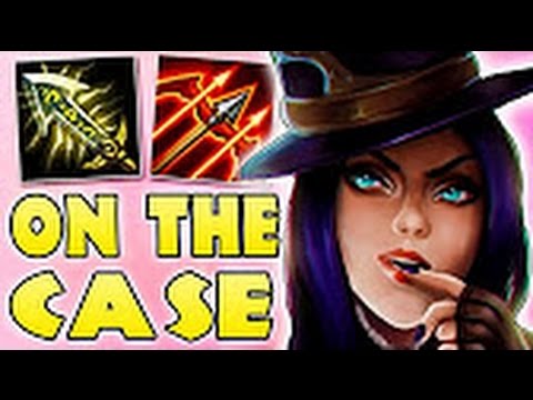 Caitlyn Bot Lane (Vel'Koz Pentakill Included)- League of Legends Gameplay