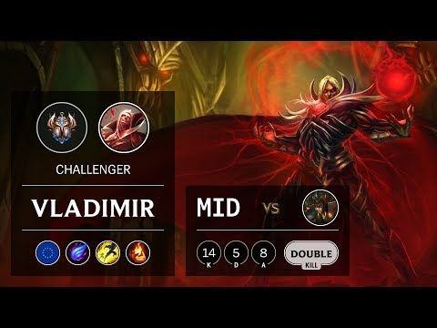 Vladimir Mid vs Cassiopeia - EUW Challenger Patch 9.22